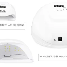 SUN X 48/54 W УФ/светодиодный Сушилка для ногтей Гель-лак отверждения лампы