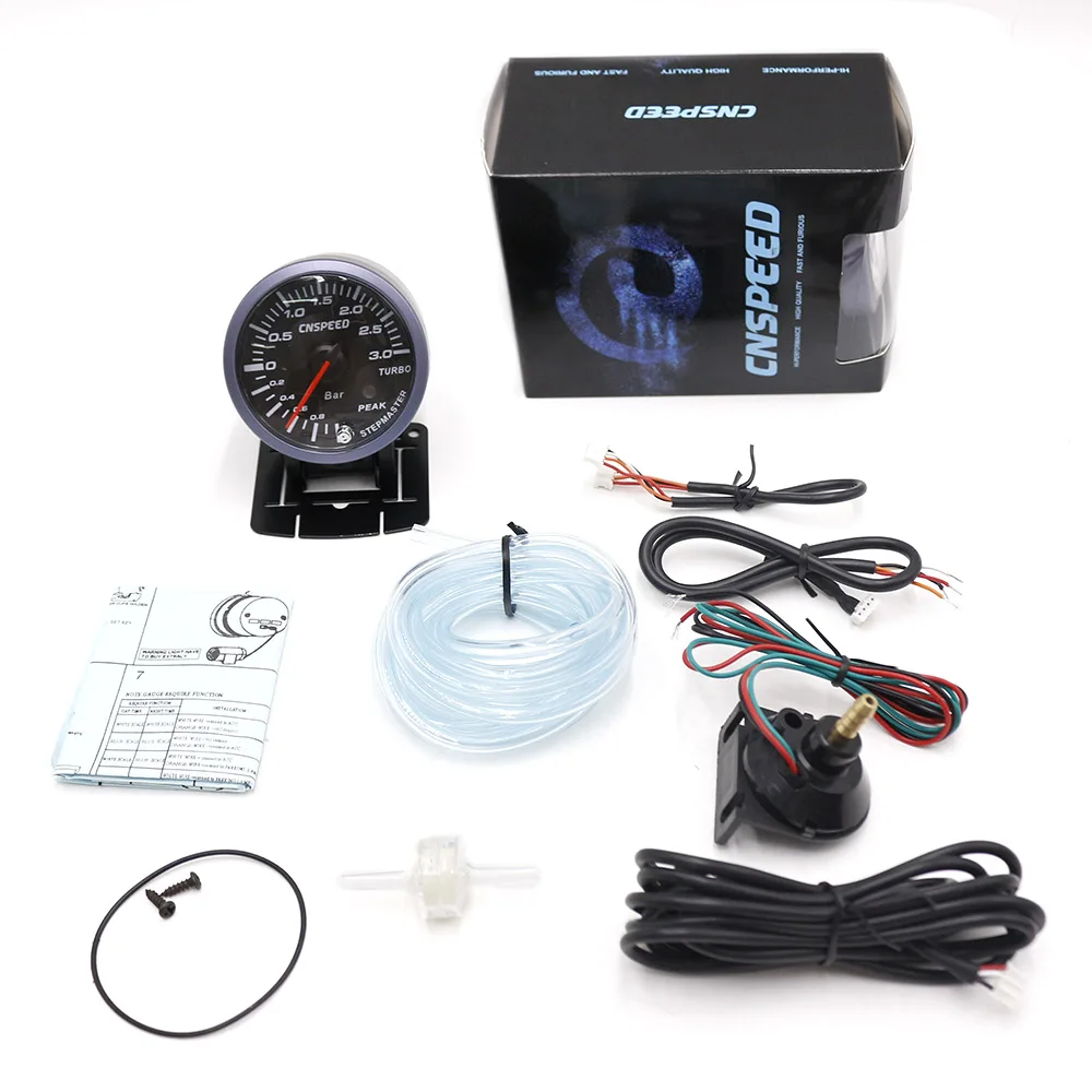Turbo Boost Gauge 3bar + Controller Kit | Für 12V Auto Turbo Aufladung