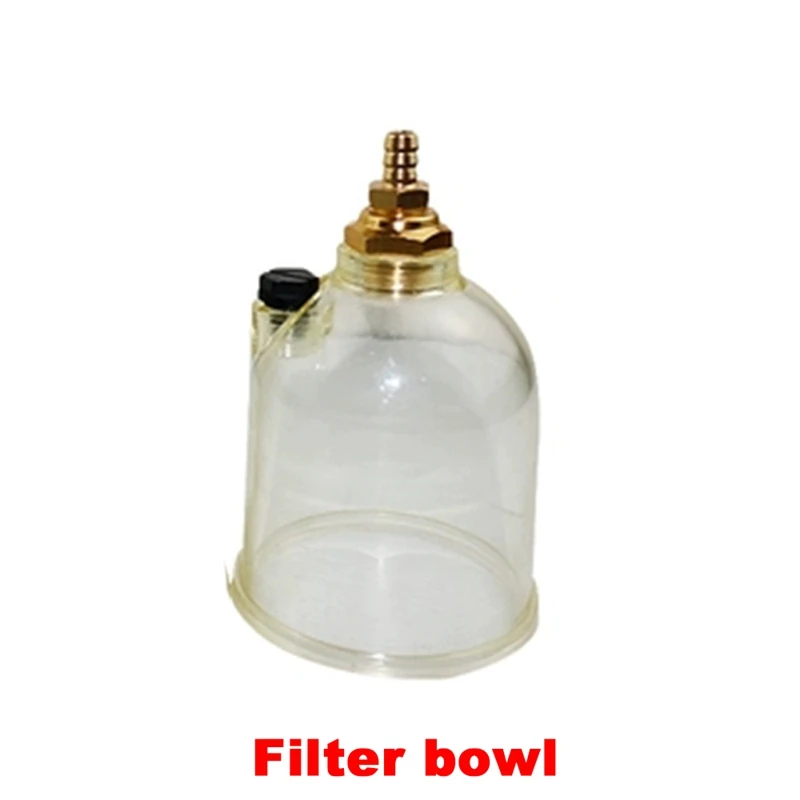Высокое качество топлива водоотделитель чаша клапан кран для 500FG 500FH для RACOR - Цвет: Filter bowl