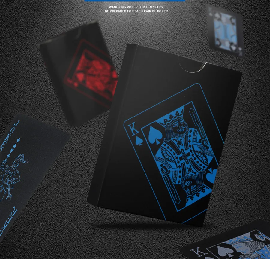 Durable PVC Waterproof Magic Playing Cards Poker Game Deck 54pcs Poker Set Board Game Plastic Magical Poker Card (3)