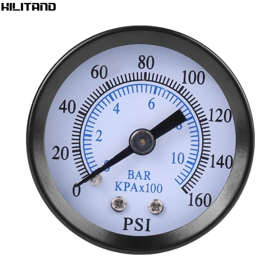 Манометр для топлива воздуха воды 0-1/8 psi/0-10 бар | Инструменты