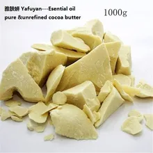 YAFUYAN 1000g Pure Cocoa Butter Ounces Raw Unrefined Cocoa Butter Base Oil Natural ORGANIC Essential Oil YAFUYAN 1000g Pure Cocoa Butter Ounces Raw Unrefined Cocoa Butter Base Oil Natural ORGANIC Essential Oil