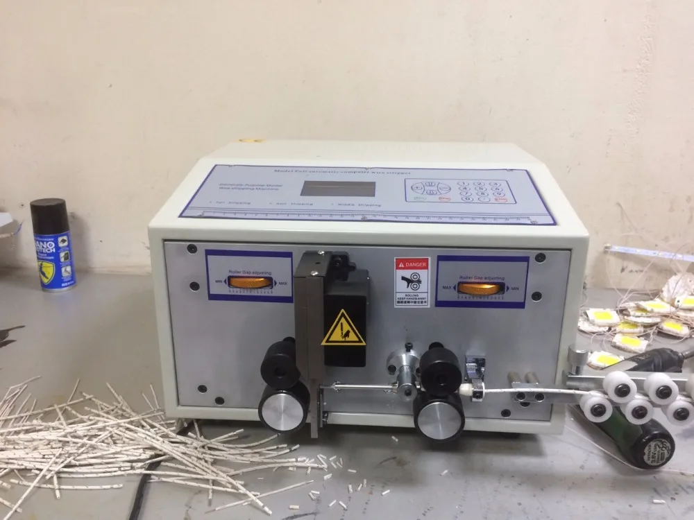 

Free shipping SWT508C-II Automatic Wire Stripping Aachine, Model SWT508D, 110-220v,Two-wheel Drive
