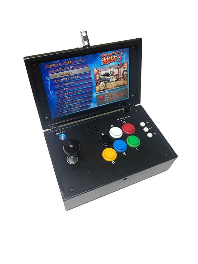 Pandora Box Protable Mini Handheld Home Use Arcade Game Console 10 Inch Color Screen 5th 6th Online Version Single Vision Game