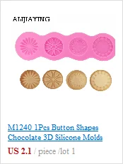 M0357 DIY Flower Patterns round Fondant lace Chocolate Moulds Silicone Mold Cake Decorating Tools Sugar Craft