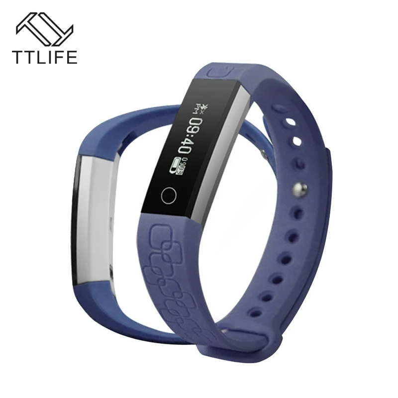 1Pieces TTLIFE Brand Men Women Outdoors Sports Smart Bracelets Fitness Tracker Bluetooth Smartband Pedometer Smart Wristband