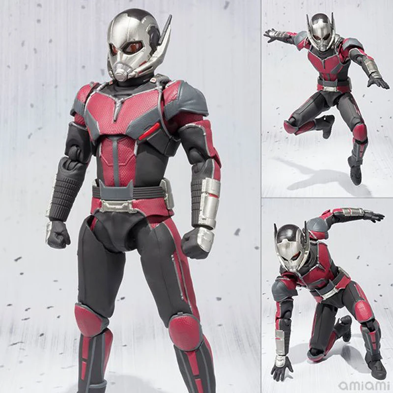 Captain America Civil War Ant Man Black Panther PVC Action Figure Model Doll Birthday Gift For Kids (3)