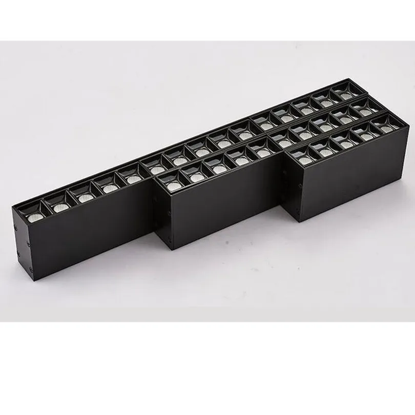 5x2W 10W 10x2W 20W 15x2W 30W светодиодная осветительная панель для офиса современной моды