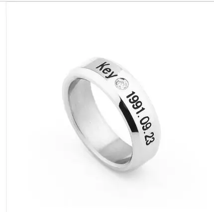 Вента Аль пор мэр KPOP shinee anillo de Plata Los Hombres o Las Mujeres anillos отправить кожаный шнур|cord|cord