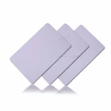 200 шт./лот NFC 1 К S50 и EM4100/TK4100 Бланк двухчастотный карта тонкий ПВХ-Карт RFID 13.56 мГц и 125 кГц