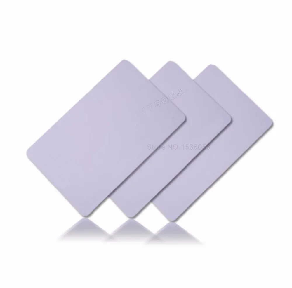 200 шт./лот nfc 1k S50 и EM4100/TK4100 пустая Двухчастотная карта тонкая ПВХ Карта RFID 13 56 МГц 125