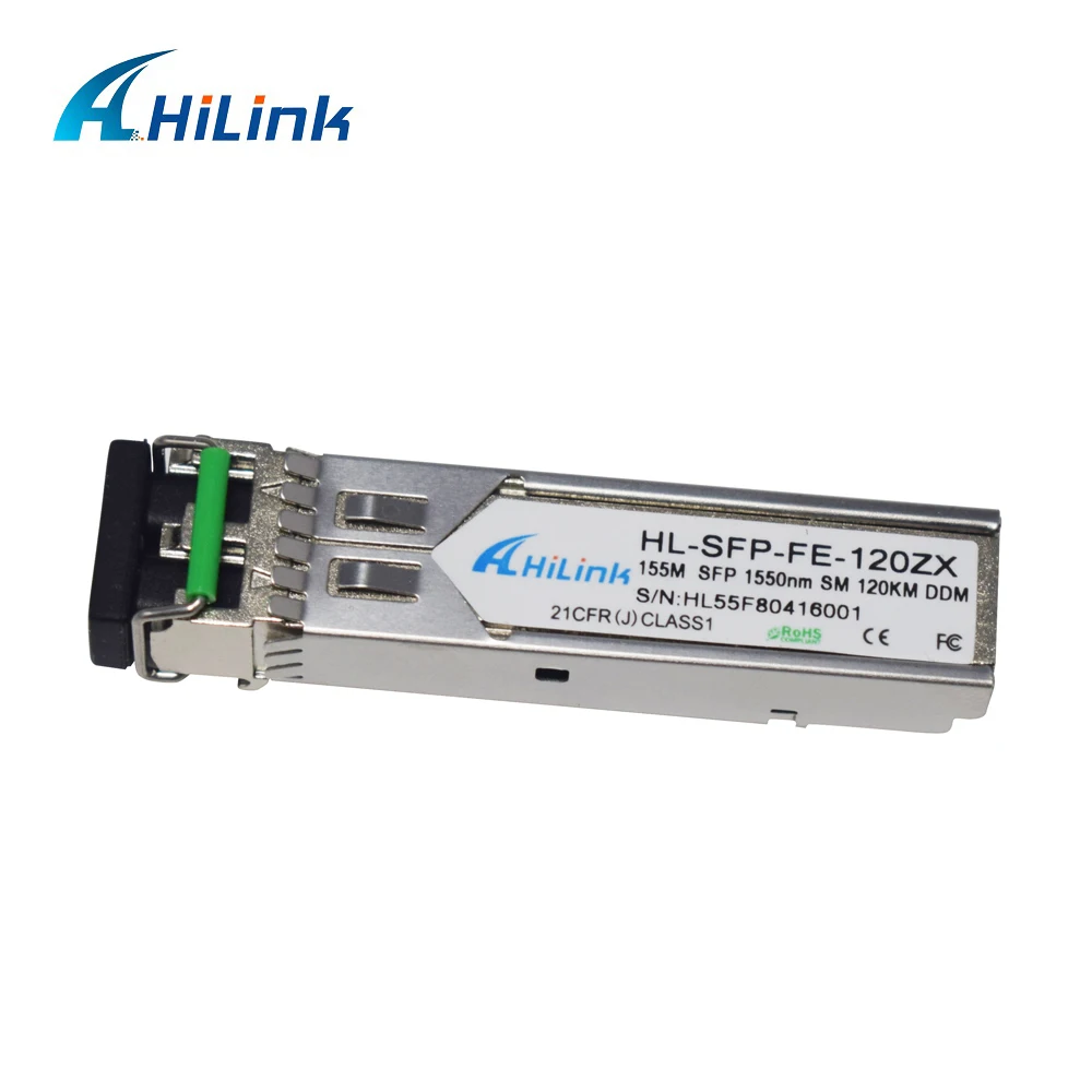 10 шт./лот Бесплатная доставка! Оптический модуль 155M 1550nm 120km Dual LC 100Base FX SFP