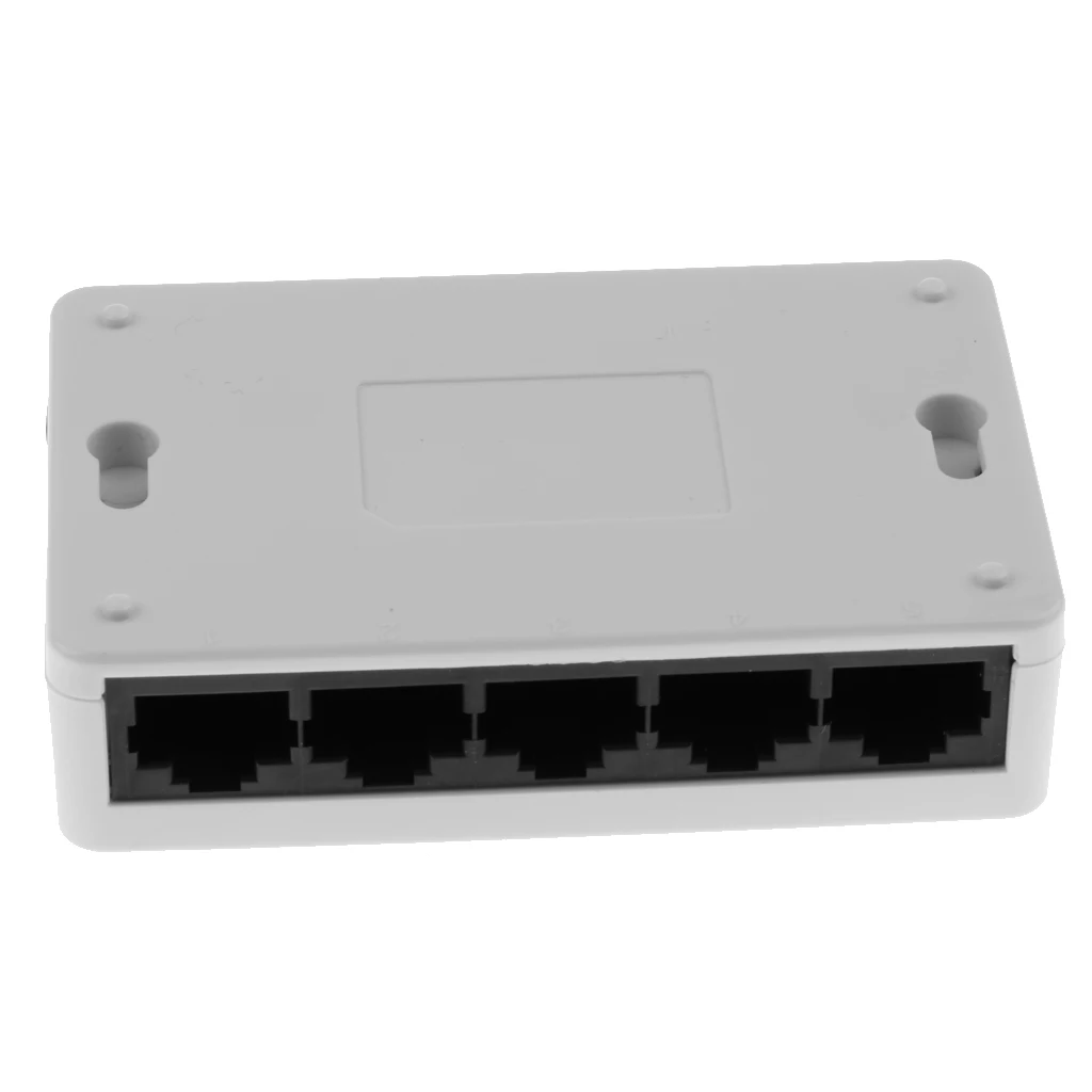 5-port Mini 10/100Mbps Desktop Fast Ethernet Network Switching Hub