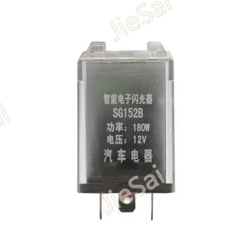 

12VDC/24VDC 180W Auto Flasher Relay with Buzzer 3 Pin Motorcycle LED Turn Signal Indicator Resistor