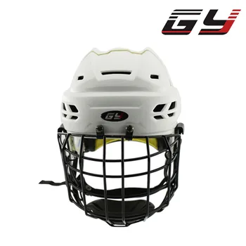 

Free Shipping CE HECC CSA approved New Design Ice hockey helmet hockey sport helmet with mask For Adlut