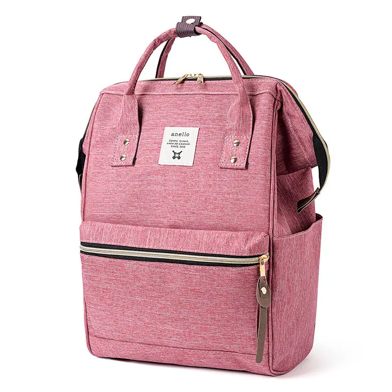 pink Корейский стиль Оксфорд рюкзак Для женщин plecak na laptopa damski mochila para adolescentes школьные сумки для девочек-подростков - Цвет: pink