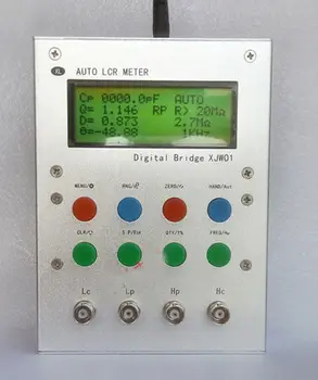 

2017 XJW01 Auto LCR Digital Bridge Resistance Capacitance Inductance ESR Meter + Test clip CABLE