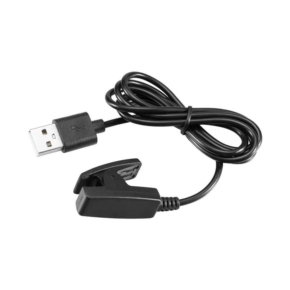 Fast USB Charging Cable Clip For Garmin vivomove HR Approach S20 Forerunner735XT 235 230 630 645 Watch USB Data Sync Charger