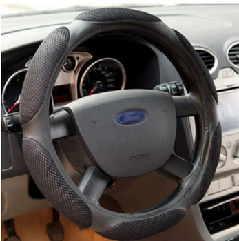 

Sport Type Car Steering Wheels Cover Cap Anti-slip 38CM car Handlebar Grip