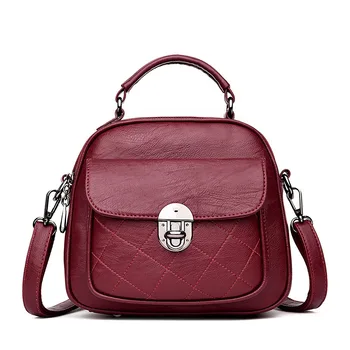 

2019 New Genuine Leather Women Backpack Female Leather Shoulder Bag Fashion Women Multifunction Backpack Mochila Feminina