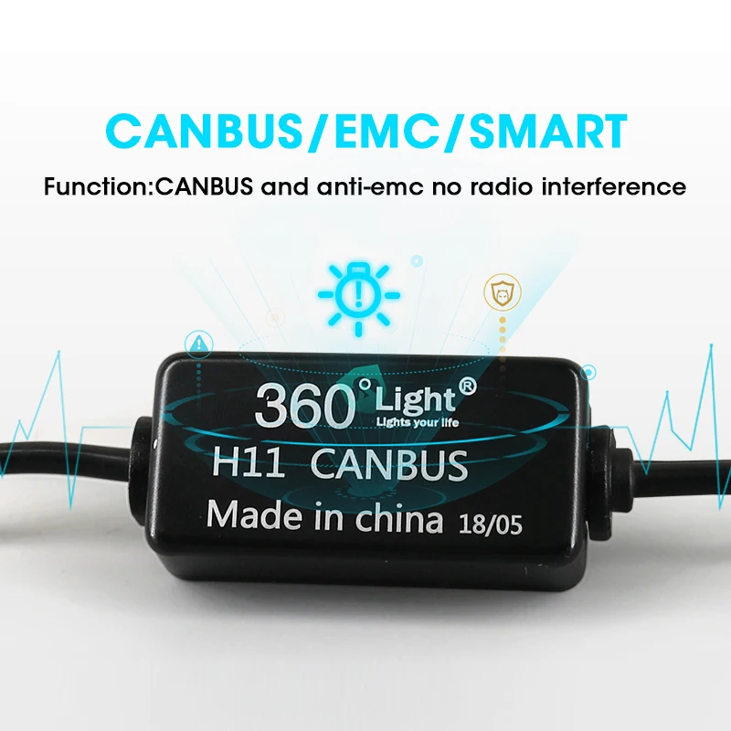 Hlxg 4 стороны 12000 мл H8 H11 протовотуманная подсветка H7 Canbus LED Hi Lo луч Turbo светодиодный H4 без ошибок и отсутствие радиопомех HB4 для большинства автомобилей