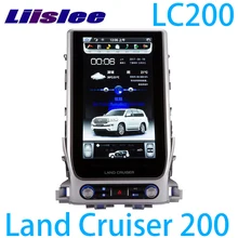 LiisLee Автомобильный мультимедийный DVD gps аудио Радио стерео для Toyota Land Cruiser 200 J200 LC200 Roraima стиль навигации NAVI