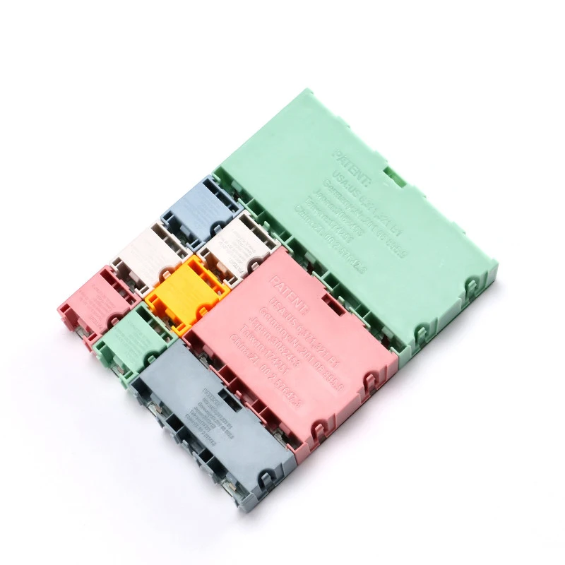 SMD SMT IC componente contenedor cajas de almacenamiento Diy electrónica práctica joyería caja de parche SMD SMT IC componente contenedor cajas de almacenamiento Diy electrónica práctica joyería caja de parche