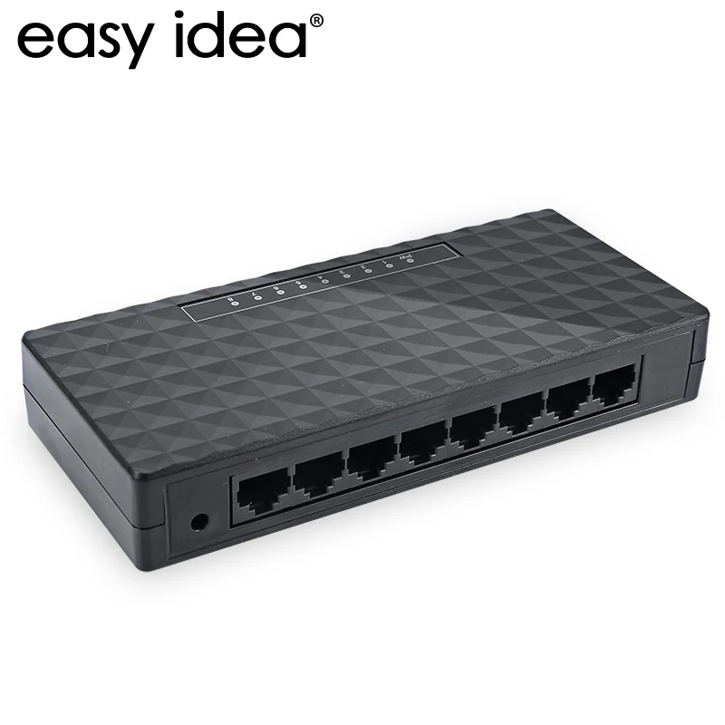 Mini 8 Port 10/100Mbps Network Switch HUB Fast LAN Network