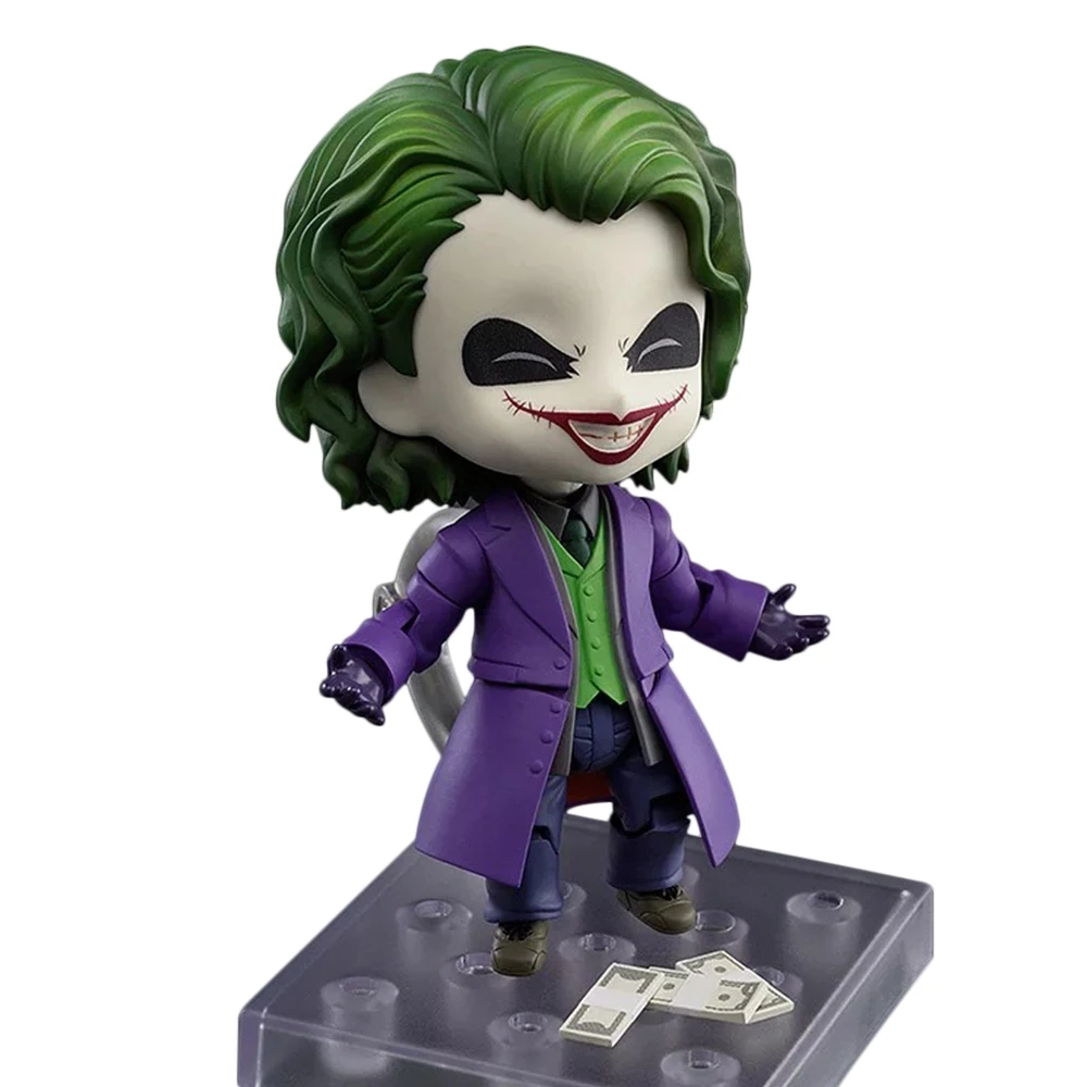 

10CM Nendoroid Joker Movie Batman Joker Action Figures Joker Anime Figure Toys Children Gift Model Toys With Retail Box