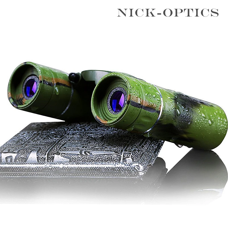 

Maifeng 8X21 Binoculars Compact Zoom Telescope professional binocular Folding HD Powerful telescope Bak4 for Hunting camping