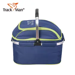 TrackMan большой емкости Кемпинг Сумка для пикника Lunch Box питья тепловой изоляцией закуски поле переносная сумка Tote