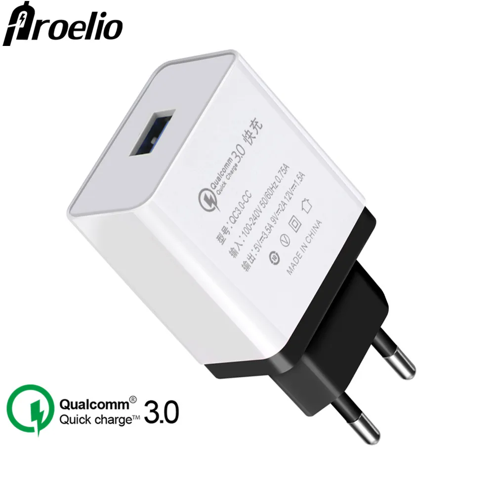 Proelio Portable USB Charger EU Quick Charge 3.0 Mobile