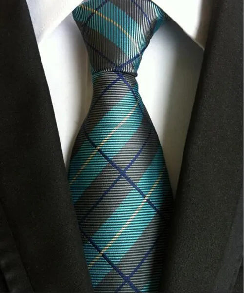 8 см мужские галстуки, новые мужские модные галстуки, жаккардовые шелковые галстуки, деловые галстуки зеленого, фиолетового, темно-синего, серого, золотого, синего цвета - Цвет: Y17