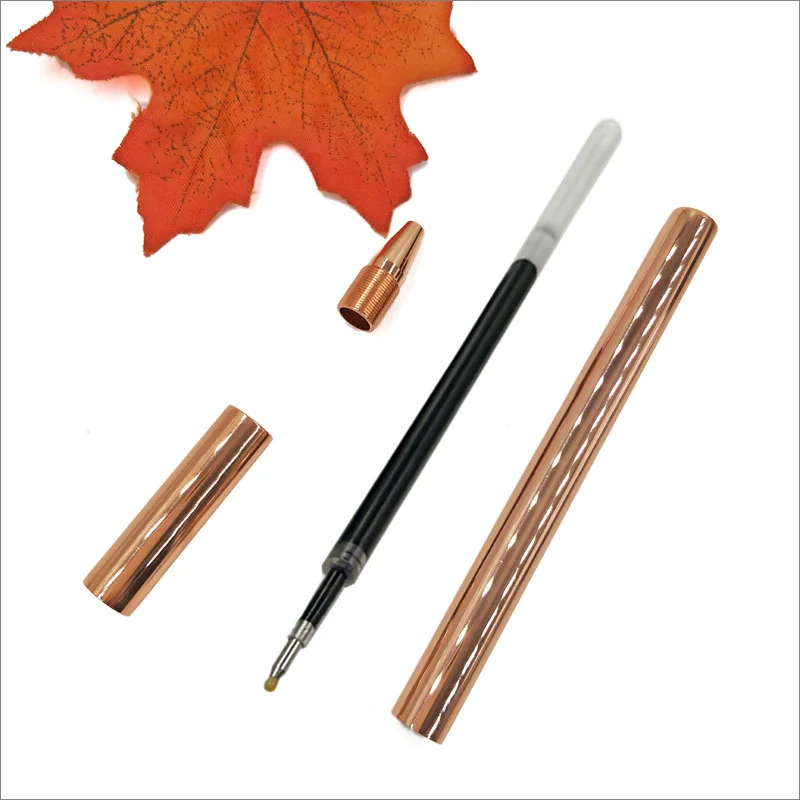 Yushun Высококачественная Роскошная шариковая ручка из чистой латуни и меди, шариковая ручка, шариковая ручка, канцелярская ручка, Офисная ручка, подарок