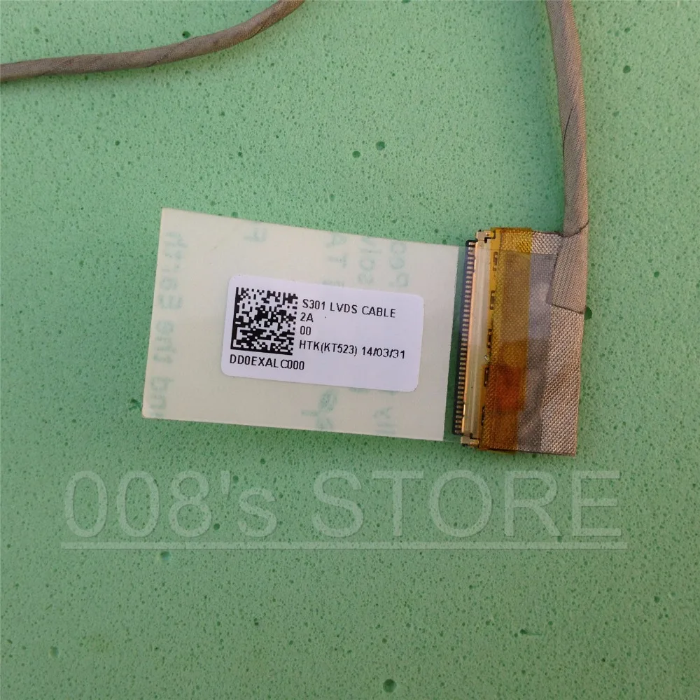 Новый ЖК видеоэкран с кабелем LVDS ДЛЯ Asus VivoBook S301 Q301L Q301LA Q301LP S301L S301LA S301LP dd0exc000 14005