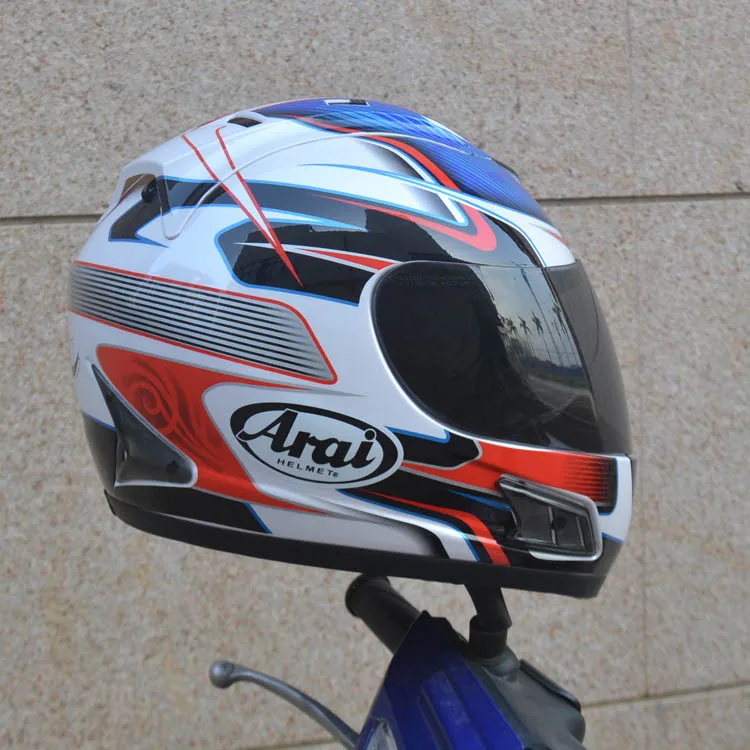 Мотоциклетный шлем полный шлем arai шлем мотоцикл полный Уход за кожей лица шлем ЕЭК, Capacete
