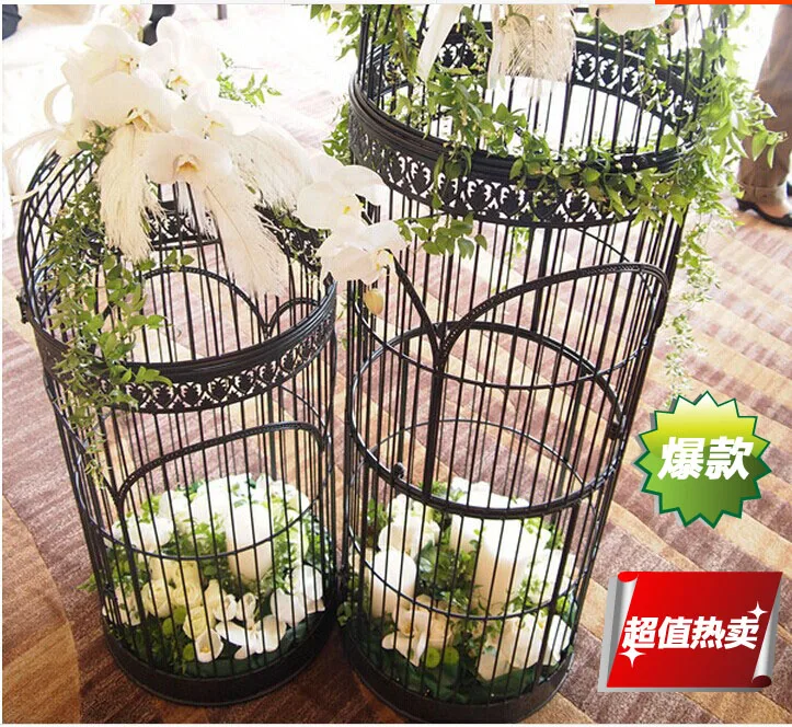 Besi Busana Kandang Besar Birdbrains Dekorasi Tempa Dekorasi