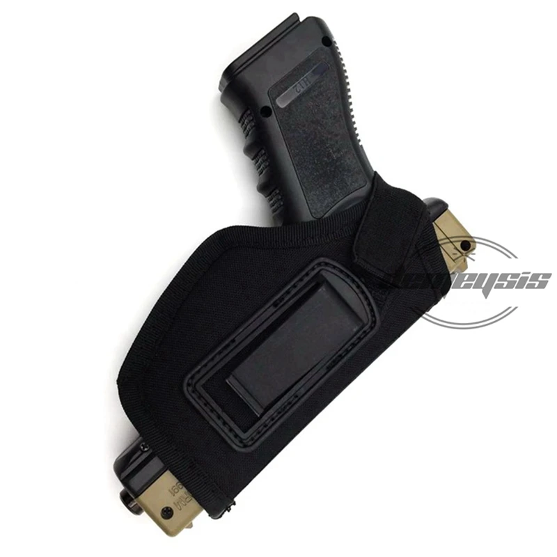 

5 color Outdoor Tactical Gun Holster Military Airsoft Hunting Belt Holster Right Gun Holster Case Military Gear