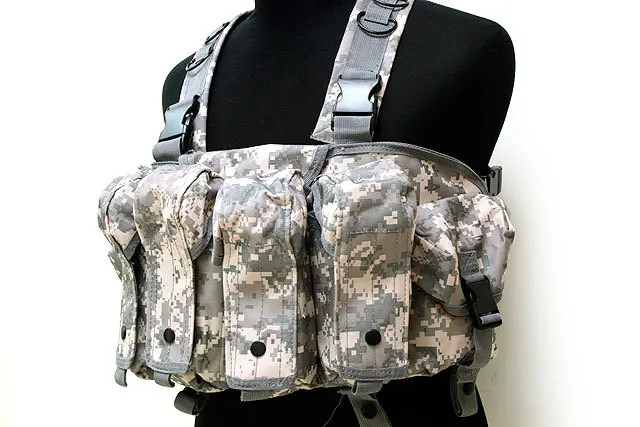 Военный Тактический Жилет molle ACU цифровой Камуфляжный жилет [VT-03]