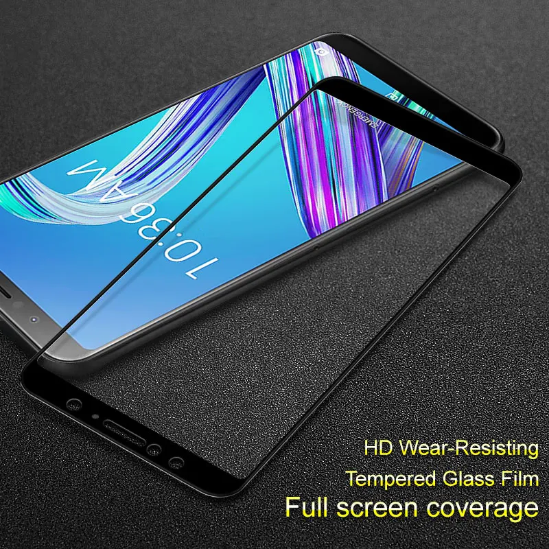 

Glass For Asus Zenfone Max Pro M1 Glass ZB601KL ZB602KL tempered glass Imak Full coverage film Screen Protector High Hardness