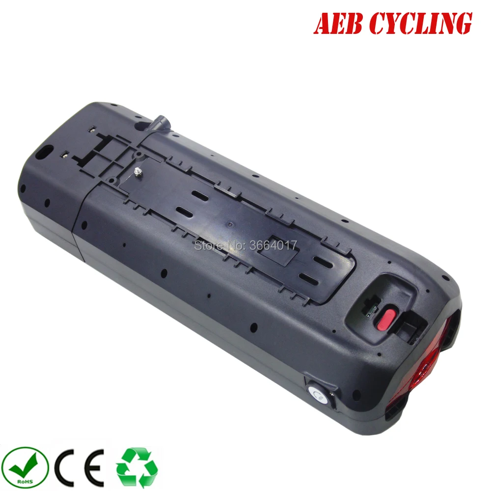 Бесплатная доставка 48V 500W 750W 1000W задняя стойка 18Ah/20Ah/22Ah/23Ah/24.5Ah багажная переноска