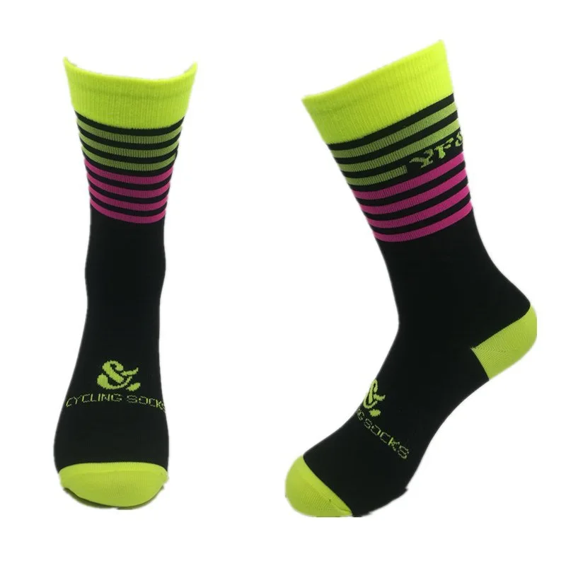 

Men Cycling Socks Professional Breathable Outdoor bicycle Sports Basketball Bike Socks Footwear calcetines Winter autumn