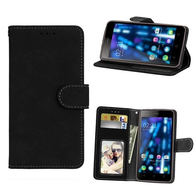 Best Offers Wallet Case PU Leather 5.0For BQ Strike 5020 Case For BQS 5020 Strike Cell Phone Back Cover Case