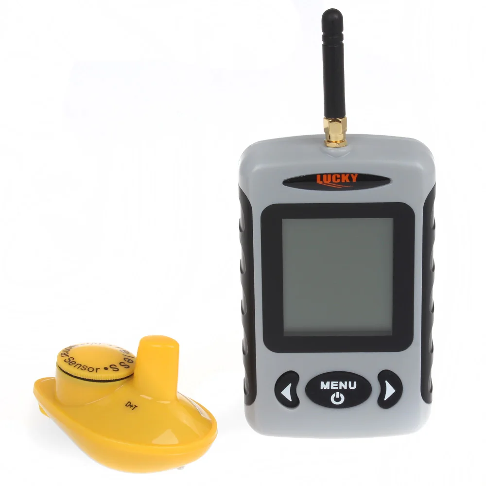 

Free Shipping!Lucky FFW718 Wireless Portable Fish Finder 40M/120FT Sonar Depth Sounder Alarm Ocean River Lake