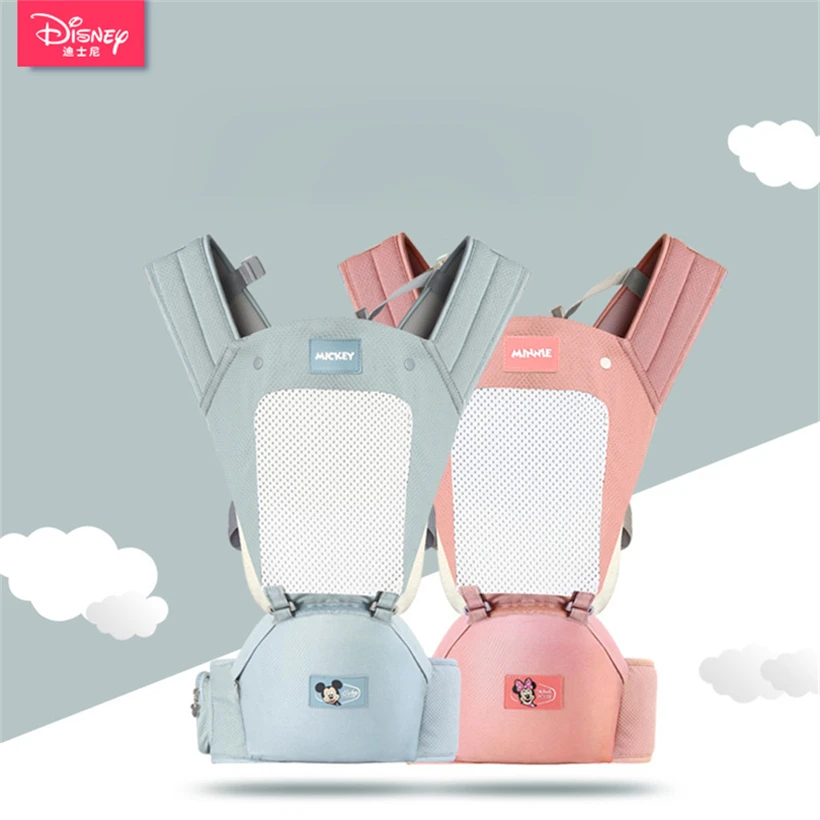 

Disney Genuine Baby Carrier Baby Waist Stool Sitting Multi-function Baby Carrier Four Seasons Universal Breathable Waist Stool