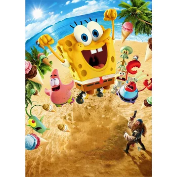 

SpongeBob SquarePants Backdrop Background 3*5ft(100*150cm)