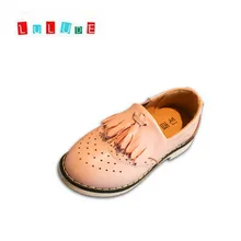 LULUDE Tassels Leather Shoes Autumn of 2016 New Cute Boys and Girls Cotton Baby Breathable PU Shoes Fashion Student Shoes