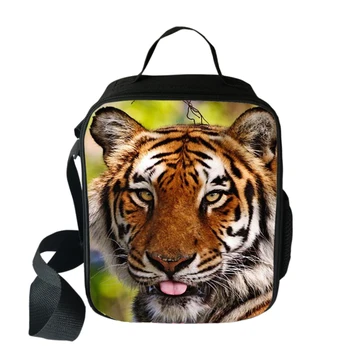 

Fashion Printing Animal Lunch Bag Women Men Picnic Travel Thermal Insulated Bags Student Lunch Bag Food Storage Shoulder Bags