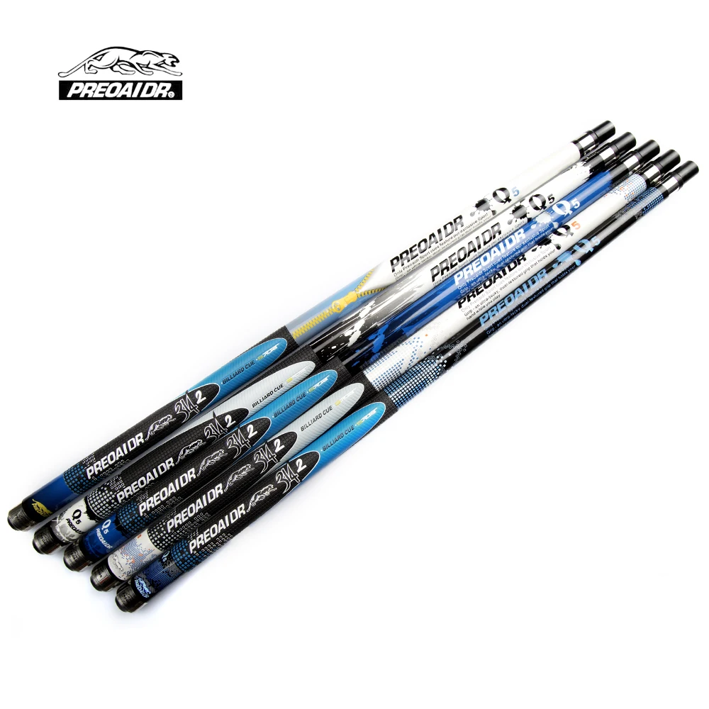 

PREOAIDR 3142 Q5 Billiard Pool Cues Stick Kit 11.5mm 13mm Tip 4 Colors Options with Pool Cue Case Professional Hardness Billar
