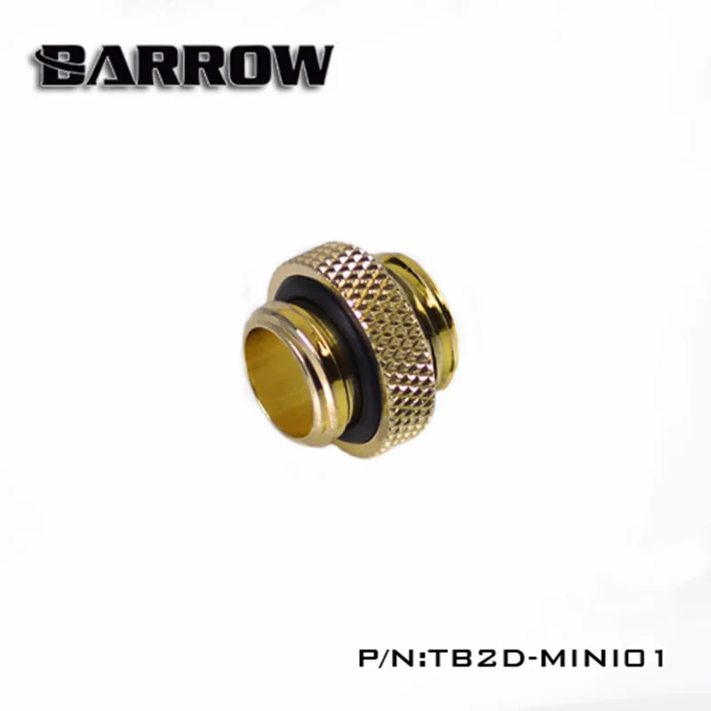 Barrow TB2D MINI01 G1/4 дюйма двойной Внешний зубчатый фитинг для системы водяного